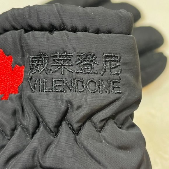 Black Thermal Fleece Lined Winter Ladies Gloves Small - Picture 7 of 10